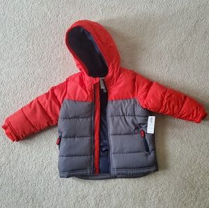 Winter Coat, 3t, fleece lined NEW!